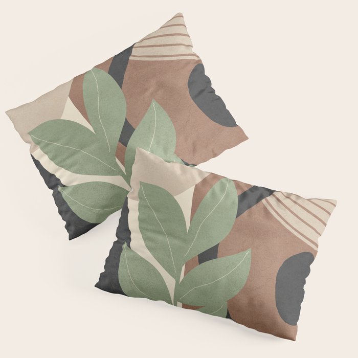 Branches in an abstract setting 01 Pillow Sham Gallery Image 3