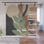 Branches in an abstract setting 01 Wall Mural Gallery Image 1