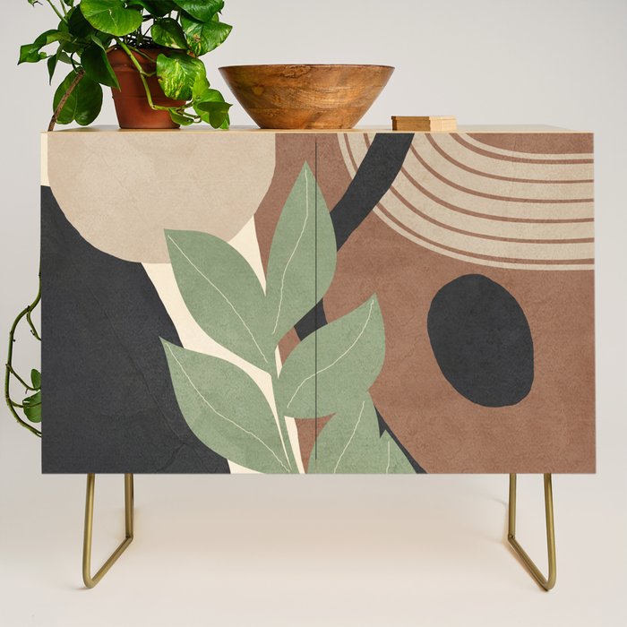 Branches in an abstract setting 01 Credenza Gallery Image 1