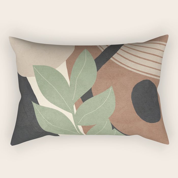 Branches in an abstract setting 01 Rectangular Pillow Gallery Image 2