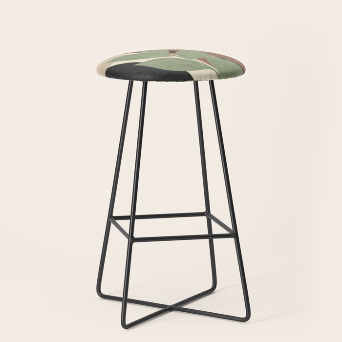 Branches in an abstract setting 01 Stool Gallery Image 1