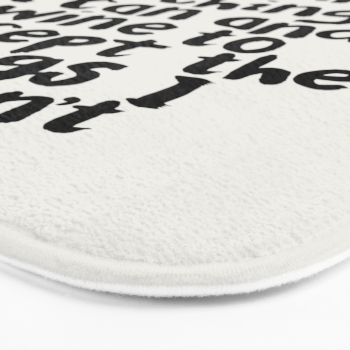 Give Me Coffee to Change the Things I Can and Wine to Accept the Things I Can't Bath Mat Gallery Image 3