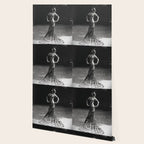 1920 Spanish Flamenco dancer vintage starlet Ruth St Denis black and white photograph  Wallpaper Gallery Image 2