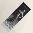 1920 Spanish Flamenco dancer vintage starlet Ruth St Denis black and white photograph  Yoga Mat Gallery Image 1