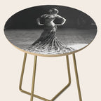 1920 Spanish Flamenco dancer vintage starlet Ruth St Denis black and white photograph  Side Table Gallery Image 2
