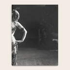 1920 Spanish Flamenco dancer vintage starlet Ruth St Denis black and white photograph  Notebook Gallery Image 4