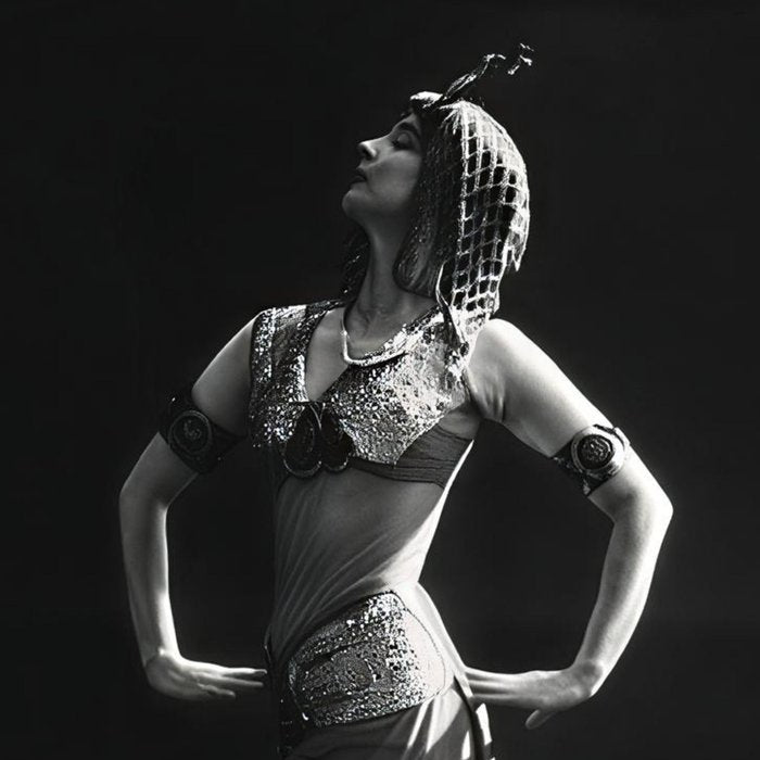 1920 Spanish Flamenco dancer vintage starlet Ruth St Denis black and white photograph  Coffee Mug Gallery Image 2