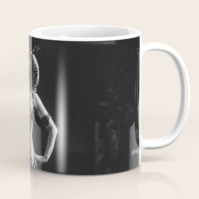 1920 Spanish Flamenco dancer vintage starlet Ruth St Denis black and white photograph  Coffee Mug Gallery Image 1