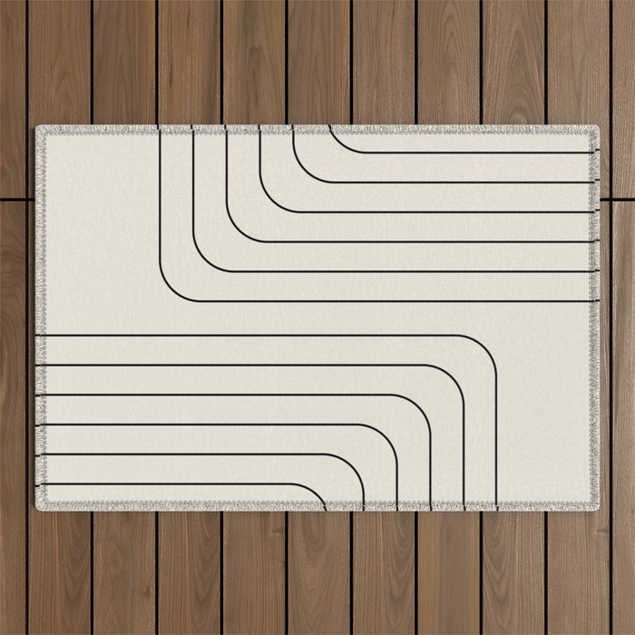 Searching (Off White) Outdoor Rug Gallery Image 1