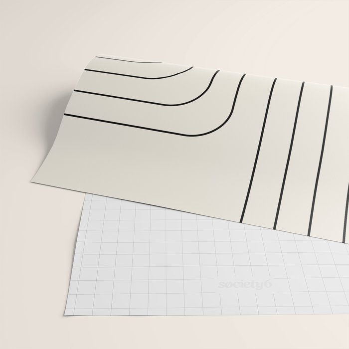 Searching (Off White) Wrapping Paper Gallery Image 2