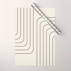Searching (Off White) Wrapping Paper Gallery Image 1