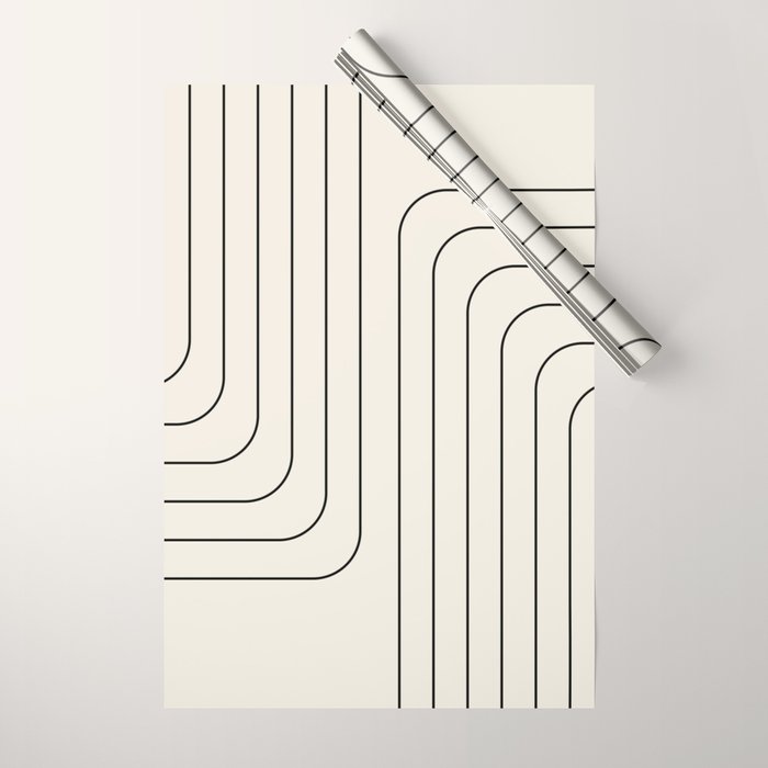 Searching (Off White) Wrapping Paper Gallery Image 1