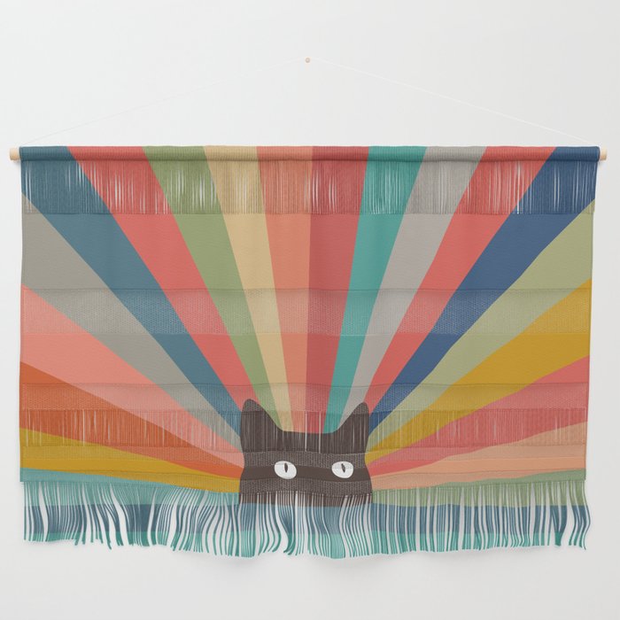 Cat Landscape 48 Wall Hanging Gallery Image 2