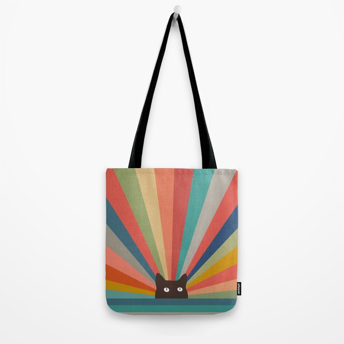 Cat Landscape 48 Tote Bag Gallery Image 2