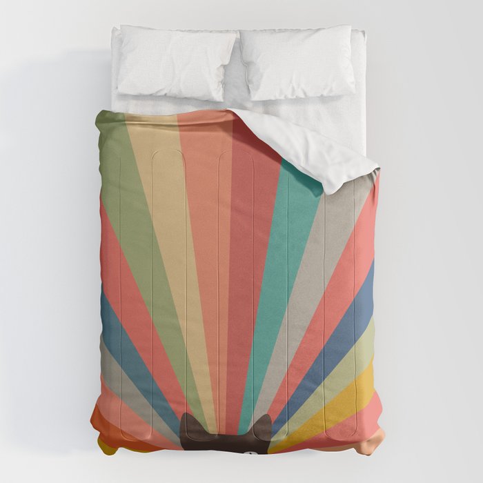 Cat Landscape 48 Comforter Gallery Image 6
