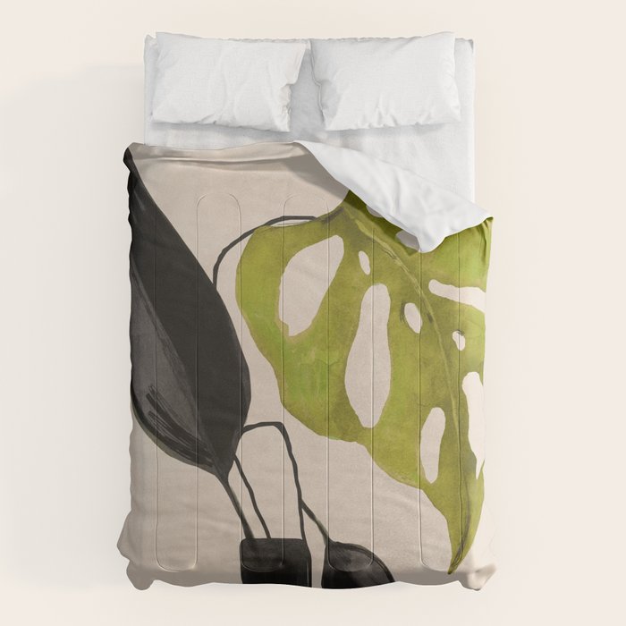 minimal plant 34 Comforter Gallery Image 6