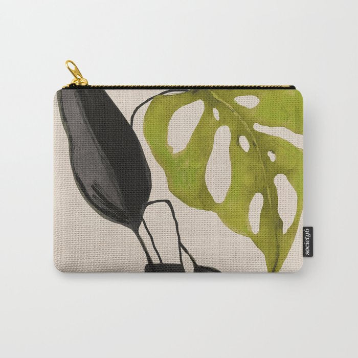 minimal plant 34 Carry All Pouch Gallery Image 1