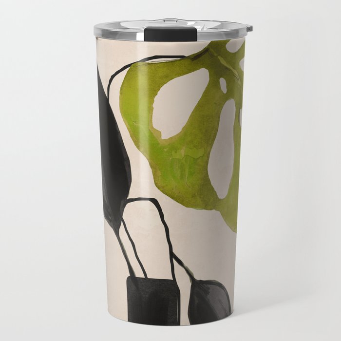 minimal plant 34 Travel Mug Gallery Image 1
