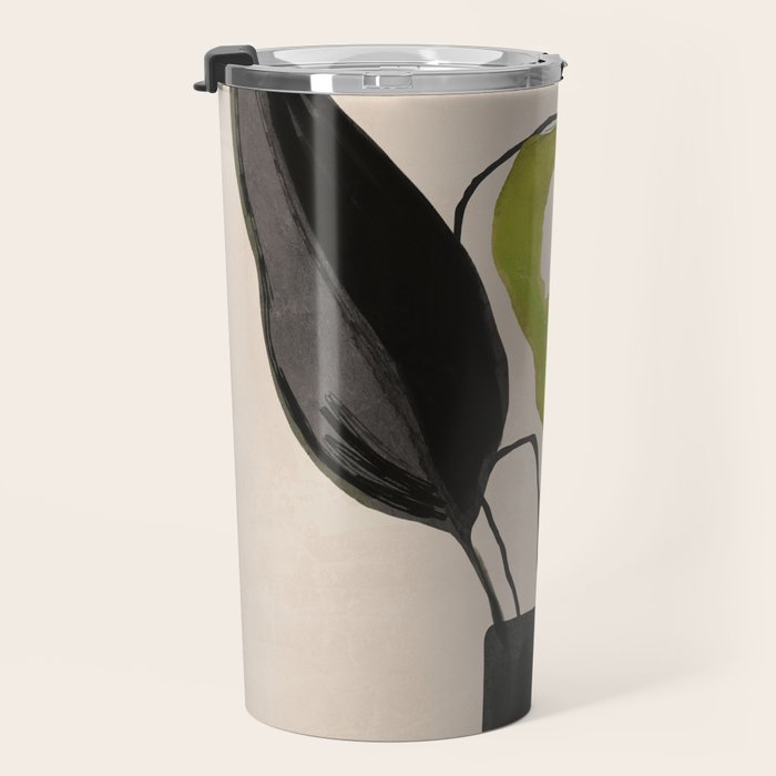 minimal plant 34 Travel Mug Gallery Image 3