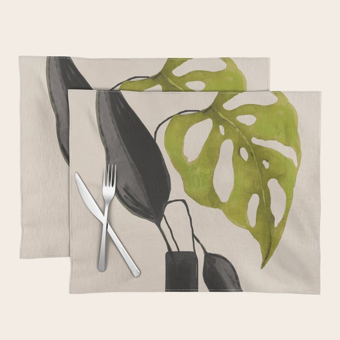 minimal plant 34 Placemat Gallery Image 1