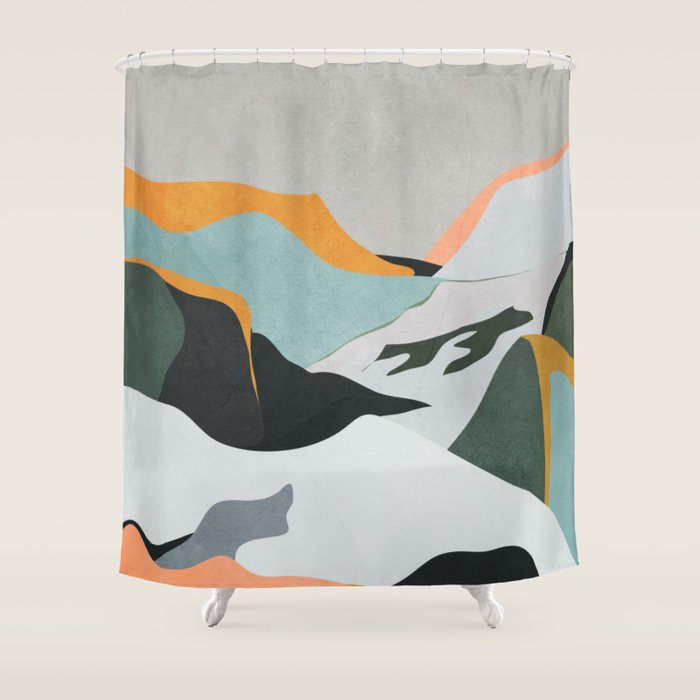 mountains Shower Curtain Gallery Image 1