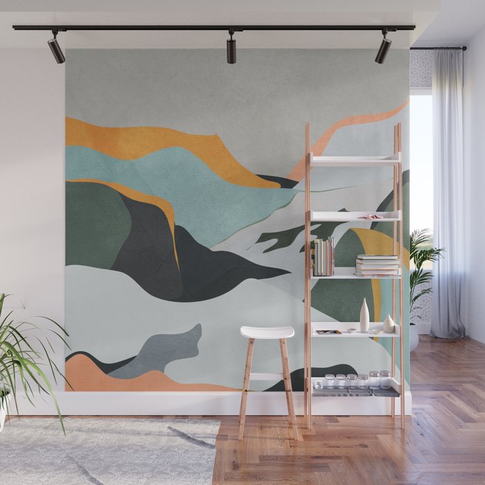 mountains Wall Mural Gallery Image 1