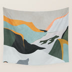 mountains Wall Tapestry Gallery Image 4