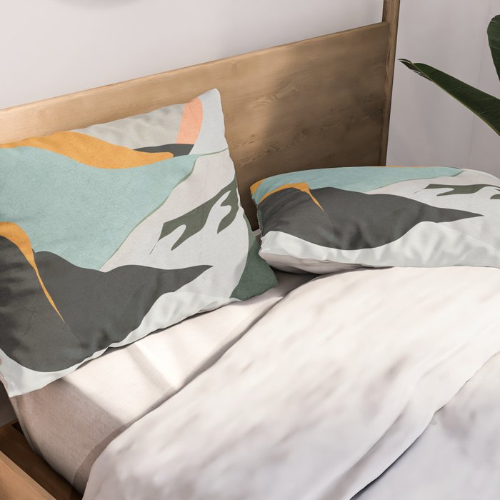 mountains Pillow Sham Gallery Image 2