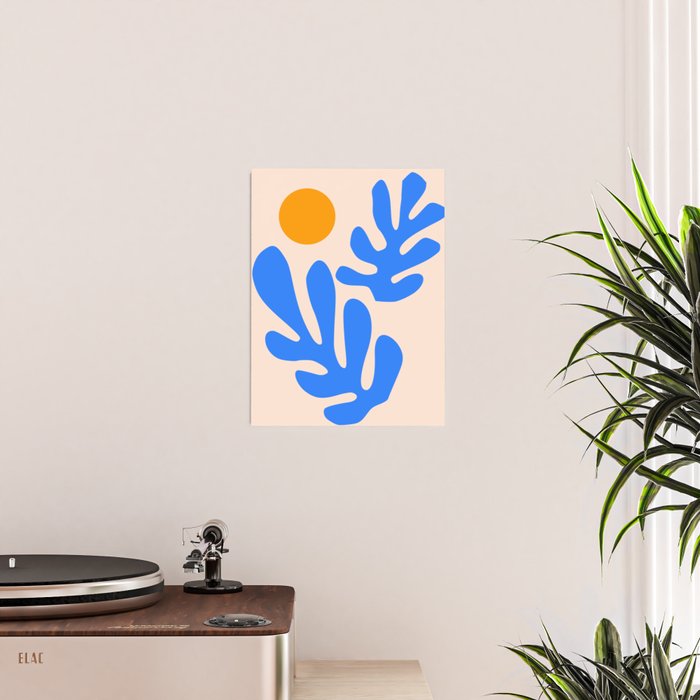 Henri Matisse - Leaves - Blue Poster Gallery Image 2