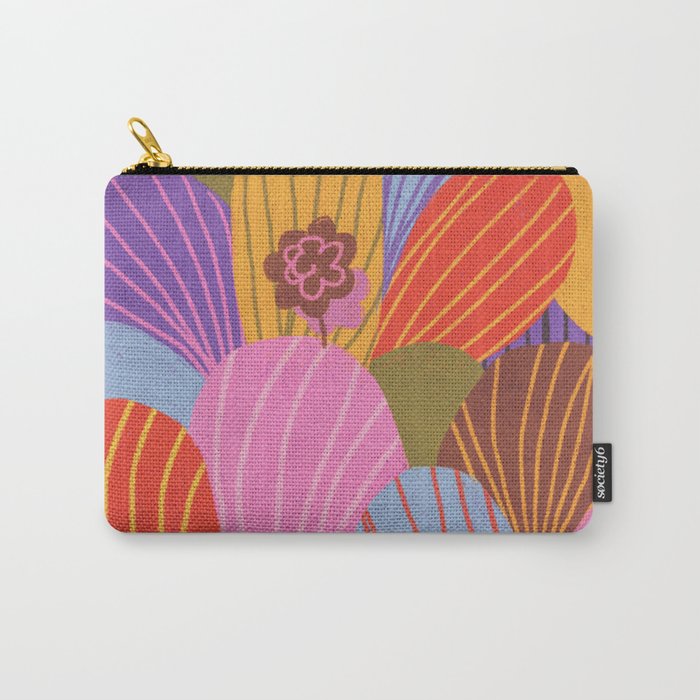 Crocuses Carry All Pouch Gallery Image 1