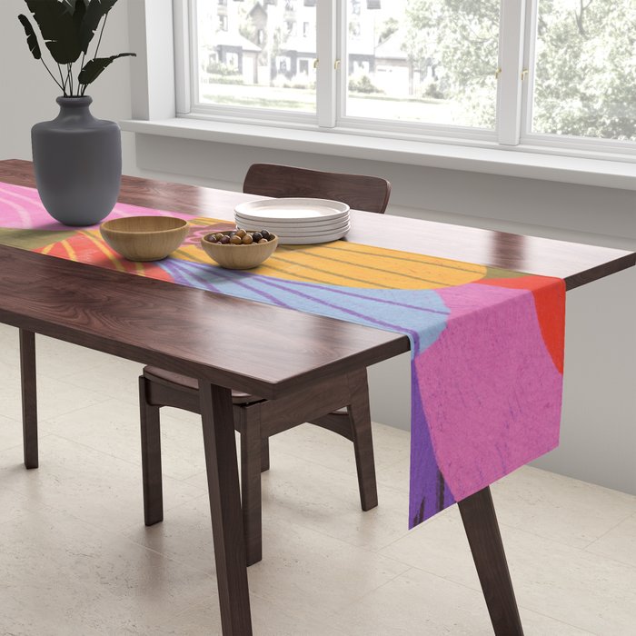 Crocuses Table Runner Gallery Image 2