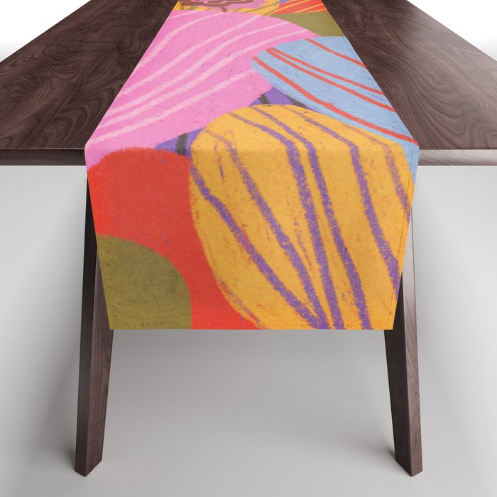 Crocuses Table Runner Gallery Image 1