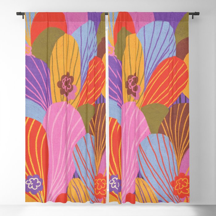 Crocuses Window Curtain Gallery Image 1