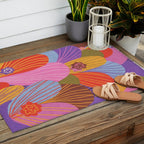 Crocuses Outdoor Rug Gallery Image 2