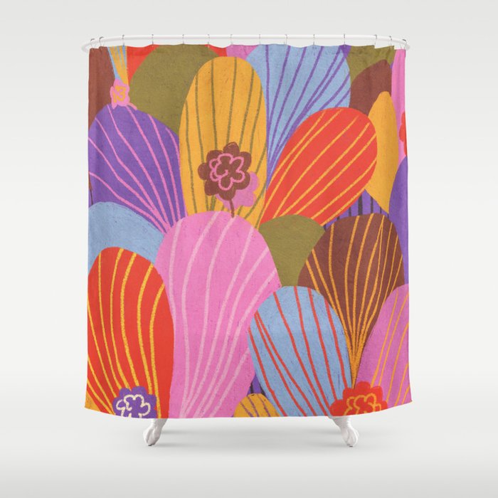 Crocuses Shower Curtain Gallery Image 1