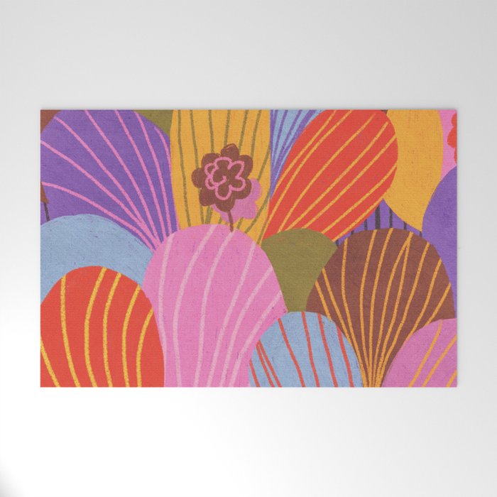 Crocuses Welcome Mat Gallery Image 1