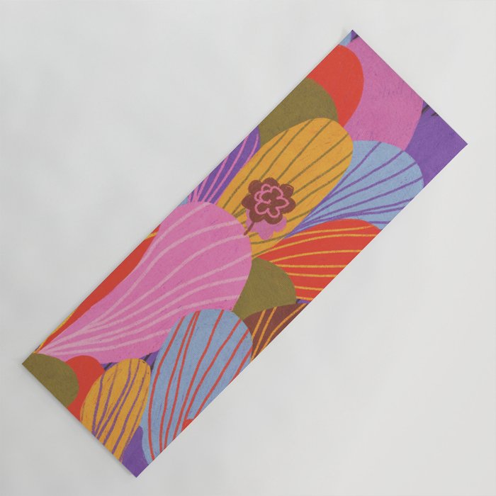 Crocuses Yoga Mat Gallery Image 1