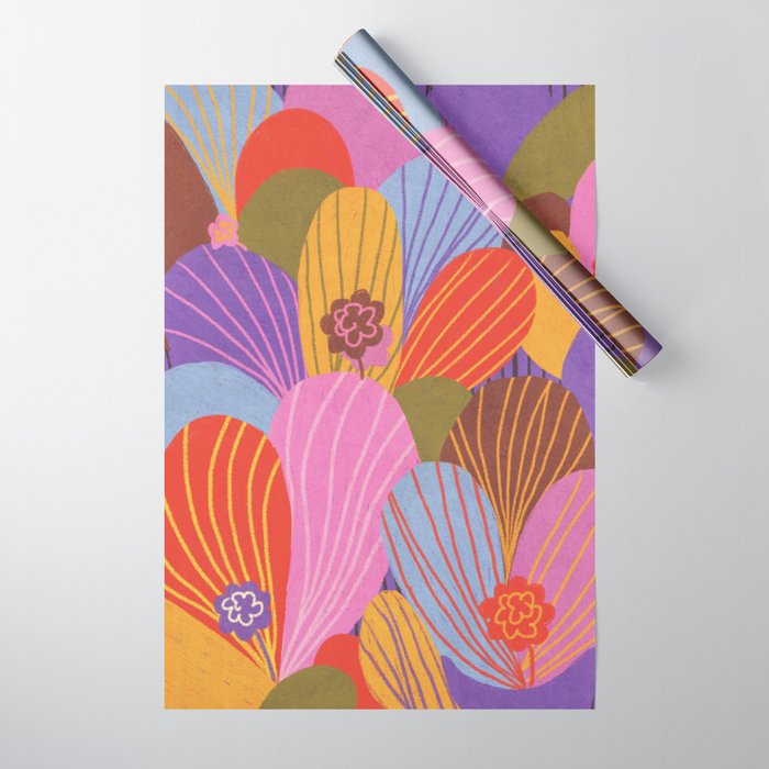 Crocuses Wrapping Paper Gallery Image 1