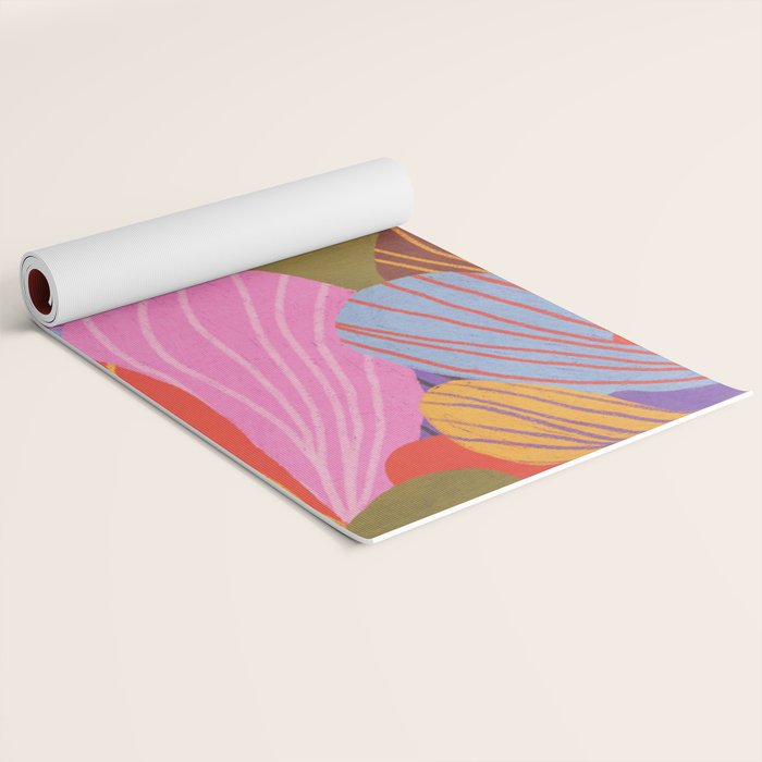 Crocuses Yoga Mat Gallery Image 2
