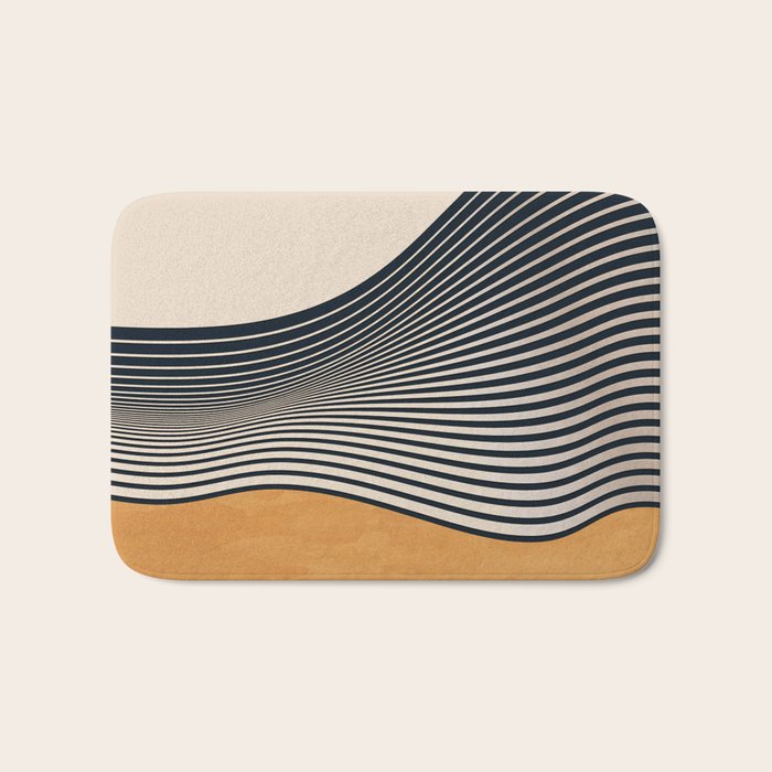 abstract minimal 74 Bath Mat Gallery Image 1