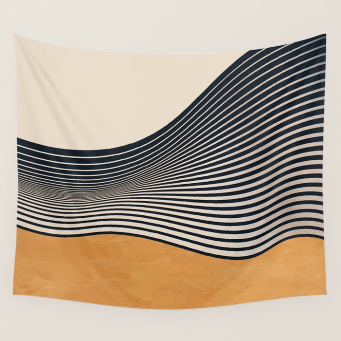 abstract minimal 74 Wall Tapestry Gallery Image 4