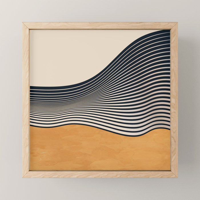 abstract minimal 74 Mini Art Print Gallery Image 1