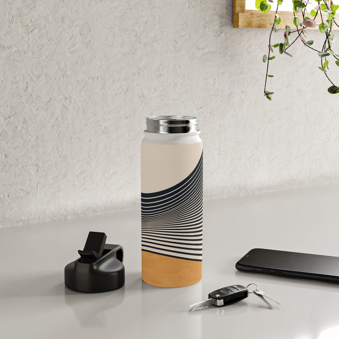 abstract minimal 74 Water Bottle Gallery Image 4