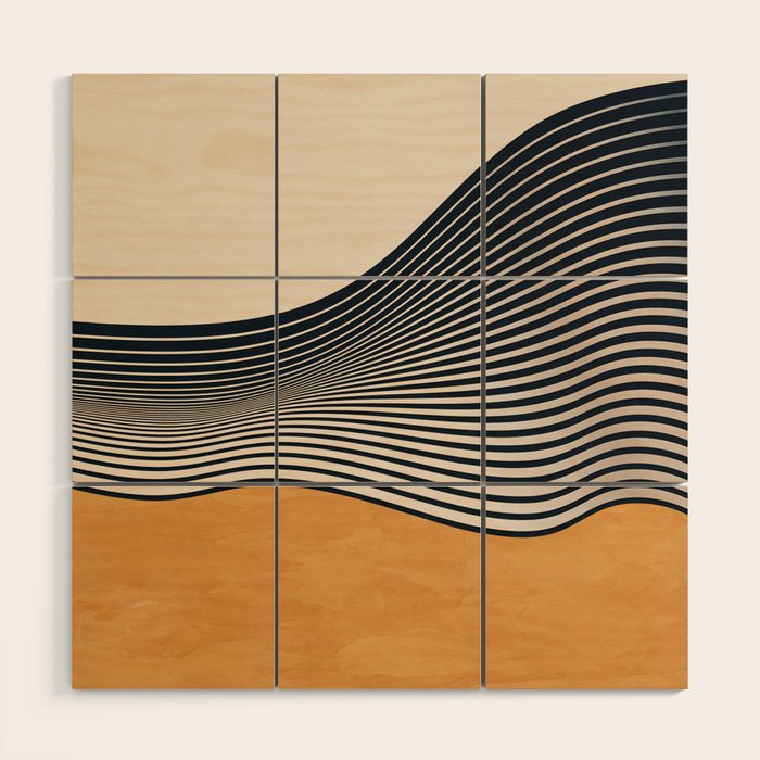 abstract minimal 74 Wood Wall Art Gallery Image 1