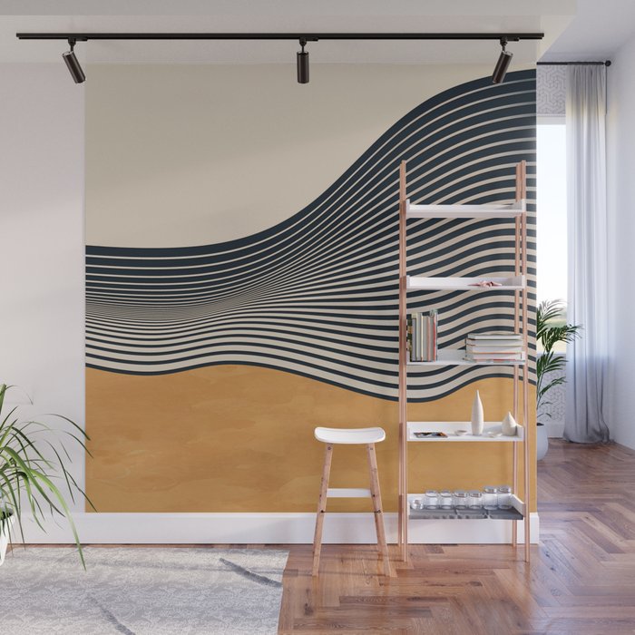 abstract minimal 74 Wall Mural Gallery Image 1