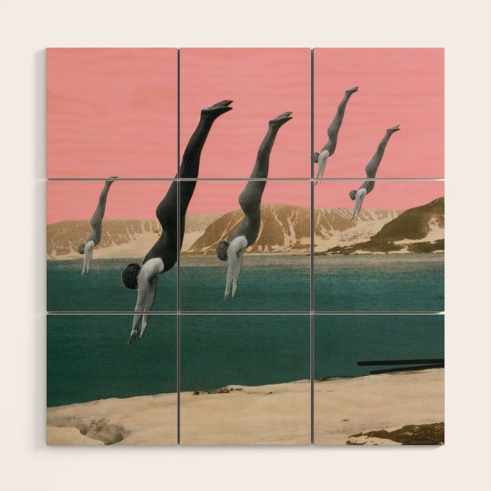 Dive Wood Wall Art Gallery Image 1