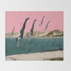 Dive Throw Blanket Gallery Image 2