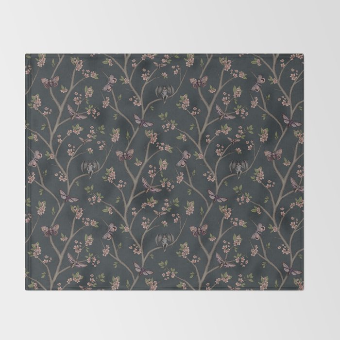 Mothman & Friends Throw Blanket Gallery Image 2