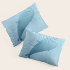 Cute Whale Shark Pillow Sham Gallery Image 3