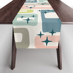 Mid Century Modern Abstract Pattern 236 Mid Mod Googie Table Runner Gallery Image 1